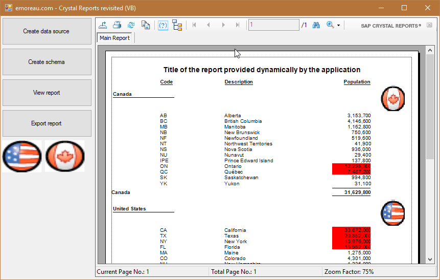 Crystal Reports Current Version